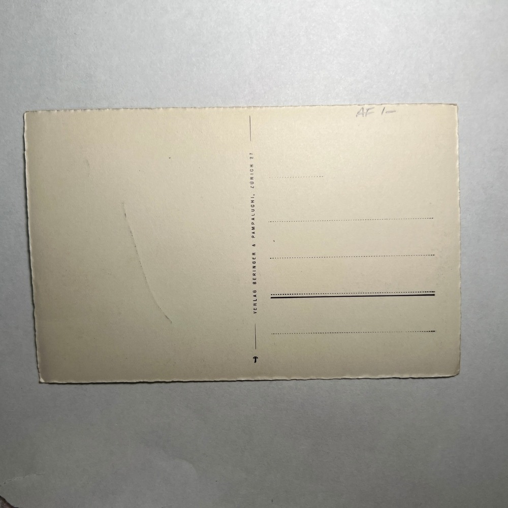 1950 VTG RPPC Chateau de Chillon Prison d Bonivard Veytaux Vaud Switzerland Post - Picture 2 of 2